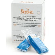 Decora Potahovací hmota 100g modrá -