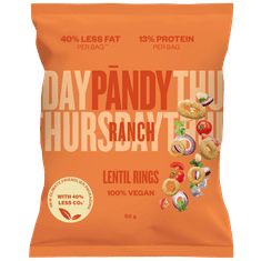 Pandy Lentil Chips Rings 50 g ranch