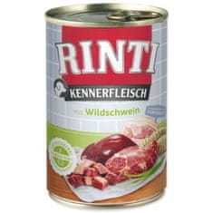 Rinti Konzerva Kennerfleisch Adult divočák 400g