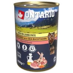 Ontario Konzerva jehněčí s bylinkami, paté 400g