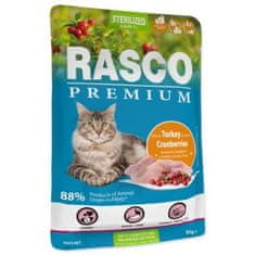 RASCO Kapsička Premium Sterilized krůta s brusinkou 85g