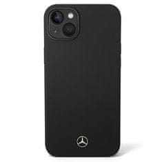 MERCEDES MEHCP14SSILBK silikonové pouzdro iPhone 14 6.1" black Silicone Line