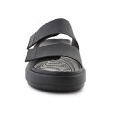 Crocs Pantofle černé 36 EU Brooklyn Luxe