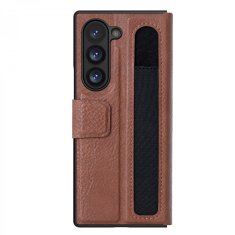 Nillkin Knížkové pouzdro Aoge pro Samsung Galaxy Z Fold 6 Brown