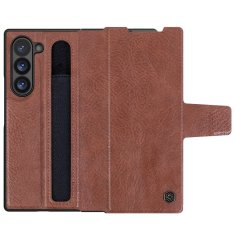 Nillkin Knížkové pouzdro Aoge pro Samsung Galaxy Z Fold 6 Brown