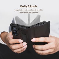 Nillkin Knížkové pouzdro Aoge pro Samsung Galaxy Z Fold 6 Black