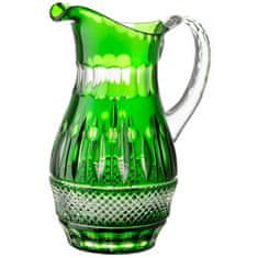 Caesar Crystal Džbán Tomy, barva zelená, objem 1500 ml