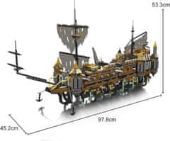 LEBULA Stavebnice pirátské lodi 4147