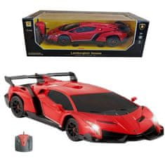 LEBULA RC dálkové ovládání rc auta lamborghini 1:14 červená