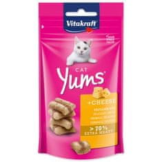 Vitakraft Pochoutka Cat Yums se sýrem 40g