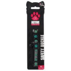 ACTIVE CAT Obojek Reflective XS limetka 1x19-31cm