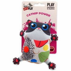 Plaček Hračka Let´s Play kočka s catnip 3, 14cm