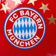 FotbalFans Fotbalový míč FC Bayern Mnichov, červeno-bílý, vel. 1