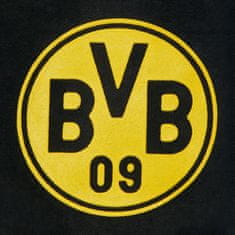 FotbalFans Šortky Borussia Dortmund, černé | XL