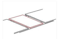 Signal Moderní jídelní stůl DOMINGO rozkládací (100-250)x76 - dub/černá