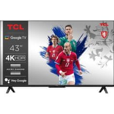 TCL UHD QLED televize 43C69B