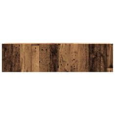 Vidaxl Nástěnná TV skříňka old wood 120 x 30 x 30 cm kompozitní dřevo