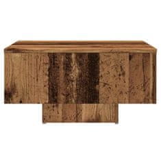 Vidaxl Konferenční stolek old wood 60 x 60 x 31,5 cm kompozitní dřevo