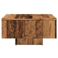 Vidaxl Konferenční stolek old wood 60 x 60 x 31,5 cm kompozitní dřevo