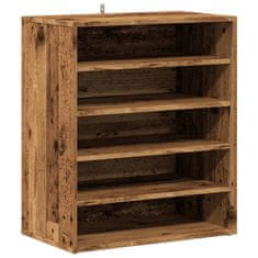 Vidaxl Botník old wood 60 x 35 x 70 cm kompozitní dřevo