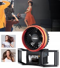 LensGo Ventilátor Dmychadlo Větrný mlýn Studio Plener pro natáčení fotografií / 50W LensGo