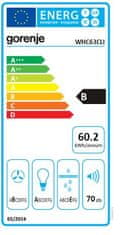 Gorenje Komínový odsavač par WHC 63 CLI