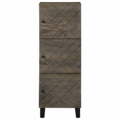 Vidaxl Skříň highboard černá 40x33x110 cm masivní mangovníkové dřevo