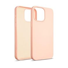 UNBRANDED SILIKONOVÉ POUZDRO BELINE IPHONE 15 PRO MAX 6,7" RŮŽOVÉ ZLATO/RŮŽOVÉ ZLATO