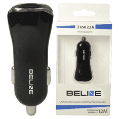 UNBRANDED BELINE ŁAD. SÁM. 2XUSB 2.1A ČERNÝ (POUZE HLAVA)