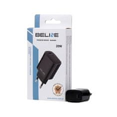 UNBRANDED BELINE ŁAD. SÍŤ. 1X USB-C 20W ČERNÁ (POUZE HLAVA) PD 3.0 BLNCB20