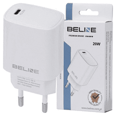 UNBRANDED BELINE ŁAD. SÍŤ. 1X USB-C 20W BÍLÝ (POUZE HLAVA) PD 3.0 BLNCW20