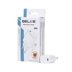 UNBRANDED BELINE ŁAD. SÍŤ. 1X USB-C 20W + LIGHTNING KABEL BÍLÝ PD3.0 BLNCW20L