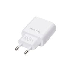 UNBRANDED BELINE ŁAD. SÍŤ. 1X USB-C 25W BÍLÝ (POUZE HLAVA) PD 3.0 BLNCW25 GAN