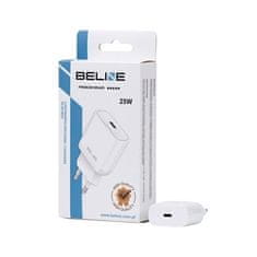 UNBRANDED BELINE ŁAD. SÍŤ. 1X USB-C 25W BÍLÝ (POUZE HLAVA) PD 3.0 BLNCW25 GAN