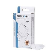 UNBRANDED BELINE ŁAD. SÍŤ. 1X USB-C 25W + USB-C KABEL BÍLÝ PD 3.0 BLNCW25C GAN