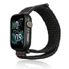 UNBRANDED BELINE PASEK APPLE WATCH NYLON 42/45/45/49MM CZARNY /BLACK