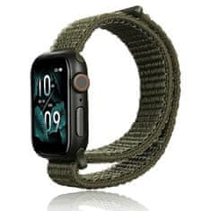 UNBRANDED ŘEMÍNEK BELINE APPLE WATCH NYLON 38/40/41 MM NÁKLADNÍ KHAKI