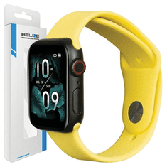 UNBRANDED BELINE APPLE WATCH SILIKONOVÝ ŘEMÍNEK 38/40/41 MM ŽLUTÝ/ŽLUTÝ