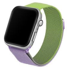 UNBRANDED BELINE APPLE WATCH OCELOVÝ ŘEMÍNEK 38/40/41MM ZELENO-FIALOVÝ ZELENÝ/FIALOVÝ