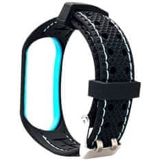 UNBRANDED SPORTOVNÍ ŘEMÍNEK BELINE MI BAND 7 ČERNÁ A MODRÁ ČERNO/MODRÁ