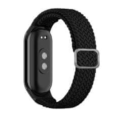 UNBRANDED TEXTILNÍ PÁSEK BELINE MI BAND 9/8 ČERNO/ČERNÝ