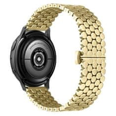 UNBRANDED ŘEMÍNEK BELINE WATCH 20MM KOVOVÁ VOŠTINOVÁ ZLATÁ/ZLATÁ KRABIČKA