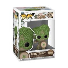 Funko POP Marvel: We Are Groot - Groot as Captain America