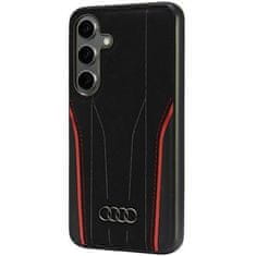 Audi ORIGINÁLNÍ KOŽENÝ KUFR AUDI MAGSAFE S24 S921 ČERNO-ČERVENÝ/ČERNO-ČERVENÝ AU-TPUPCS24-R8/D3-RD