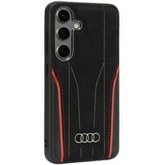 Audi ORIGINÁLNÍ KOŽENÝ KUFR AUDI MAGSAFE S24 S921 ČERNO-ČERVENÝ/ČERNO-ČERVENÝ AU-TPUPCS24-R8/D3-RD