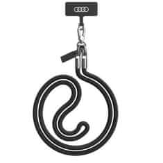 Audi AUDI UNIVERZÁLNÍ ŠŇŮRKA NA TELEFON 120CM 6MM CROSSBODY ČERNÁ/ČERNÁ AU-CBL8-R8/D1-BK