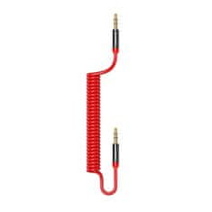 USAMS USAMS ADAPTÉR SPRING AUDIO JACK 3,5 MM -3,5 MM 1,2 M ČERVENÝ/ČERVENÝ SJ256YP02 (US-SJ256)