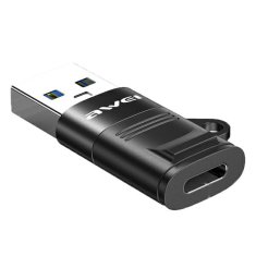 Awei AWEI ADAPTÉR CL-13 USB-C/USB-A ČERNÁ/ČERNÁ