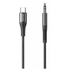 Awei AWEI ADAPTÉR CL-116T USB-C/JACK 3.5 ČERNÁ/ČERNÁ