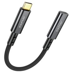 Awei AWEI ADAPTÉR CL-216T USB-C/USB-C ČERNÁ/ČERNÁ